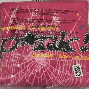 Spid5r Pink Hoodie L